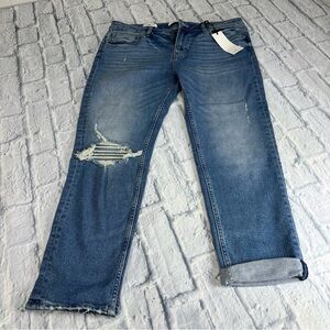 Vigoss Thompson mid rise tomboy jeans size 33/16